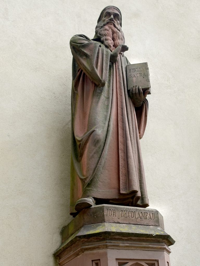 Johannes Oekolampad 1482–1531 Theologe Humanist Reformer Von Basel